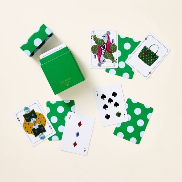 Waterproof Deck of Cards Green - kate spade new york x Target - Picture 2 of 3